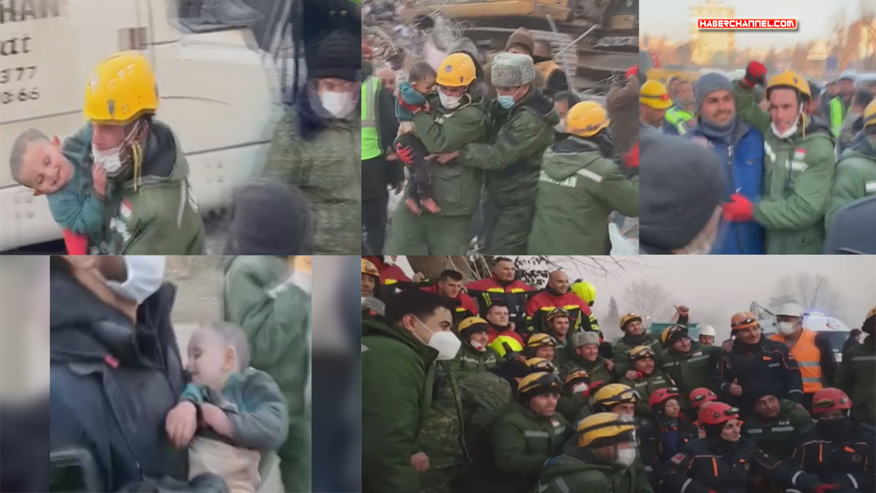 Enkazdan 159 saat sonra çıkarıldı: 3 yaşındaki Yavuz mucizenin adı oldu
