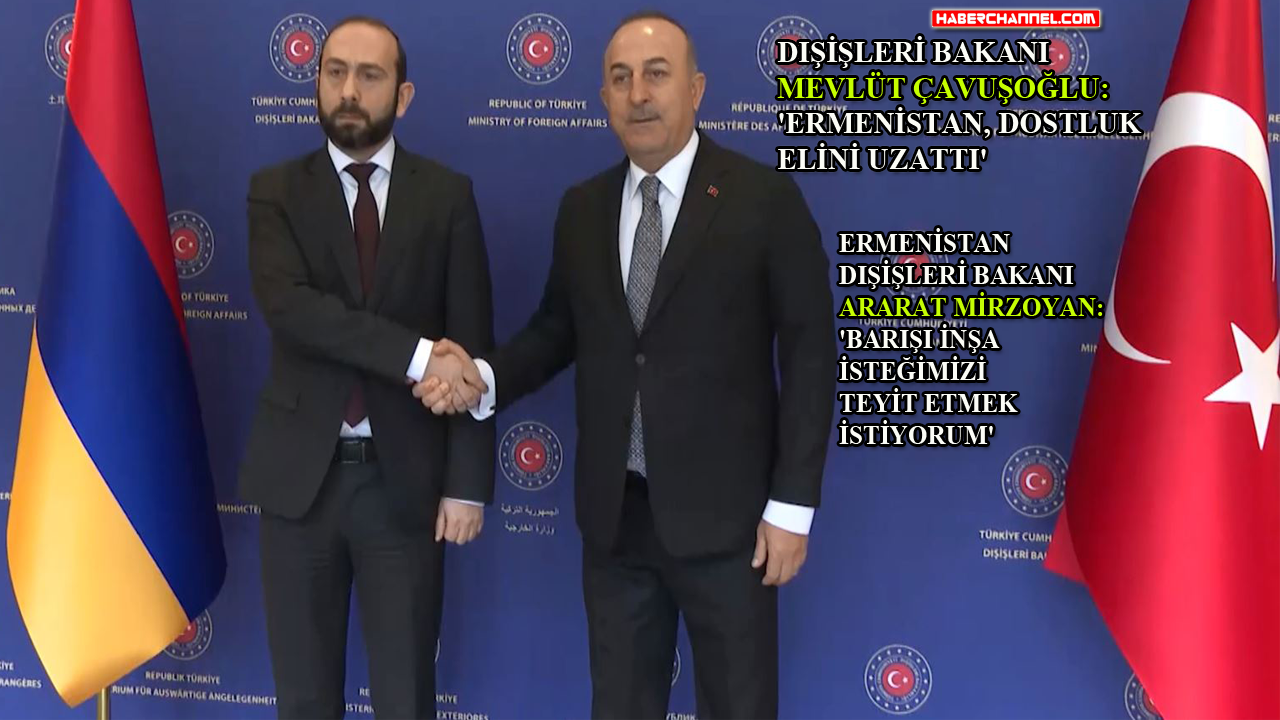Bakan Çavuşoğlu ile Ermenistan Dışişleri Bakanı Mirzoyan'dan ortak basın toplantısı...
