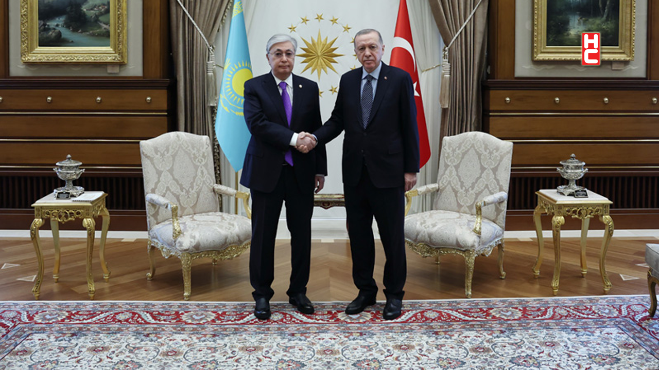 Cumhurbaşkanı Erdoğan, Kazakistan Cumhurbaşkanı Kasım Tokayev ile görüştü