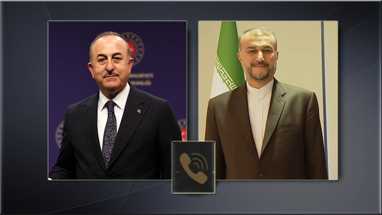Dışişleri Bakanı Çavuşoğlu, İranlı mevkidaşı Abdullahiyan ile görüştü