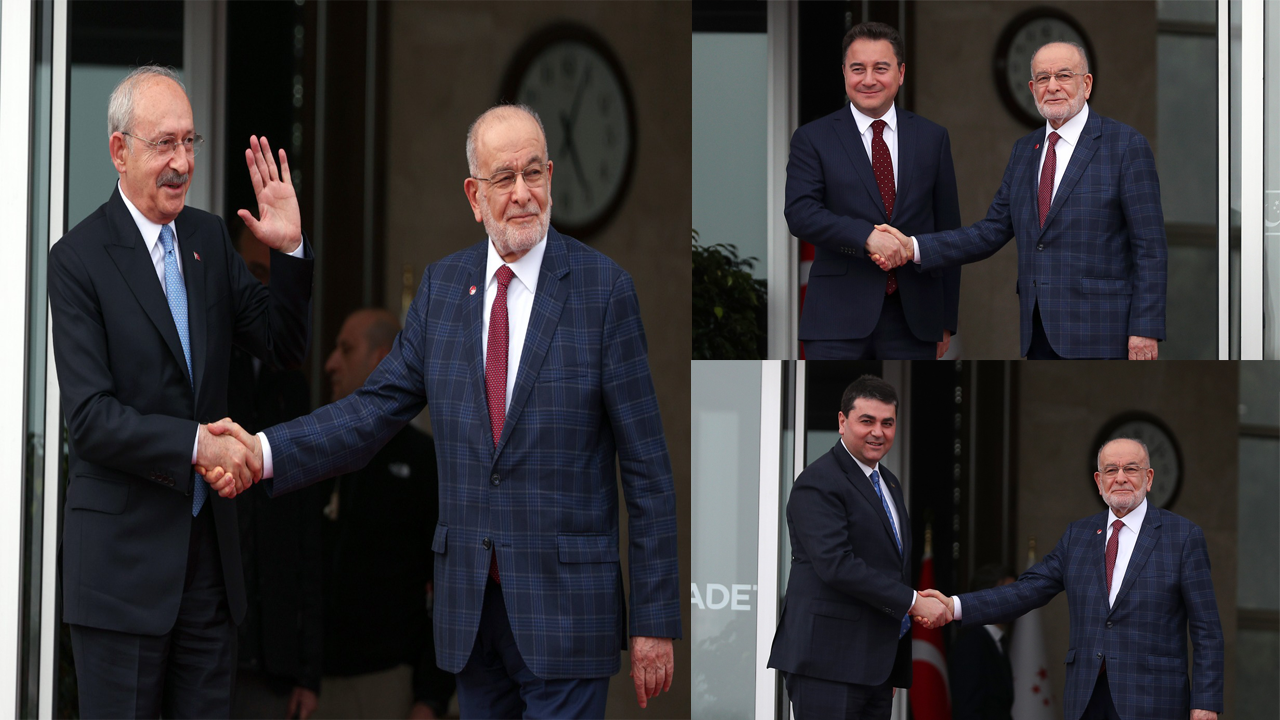 'Millet İttifakı'nın 5 lideri, olağanüstü toplandı...