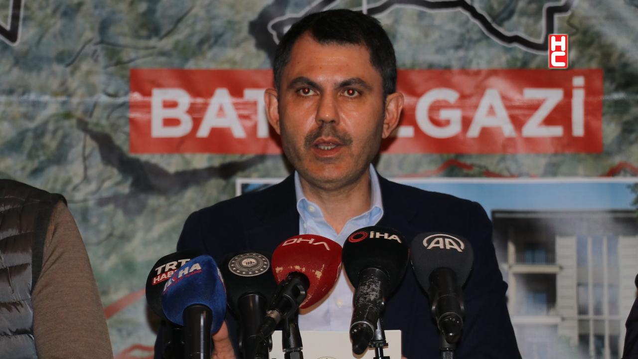 Bakan Murat Kurum: "21 bin 62 konutumuzun yapımını başlattık"
