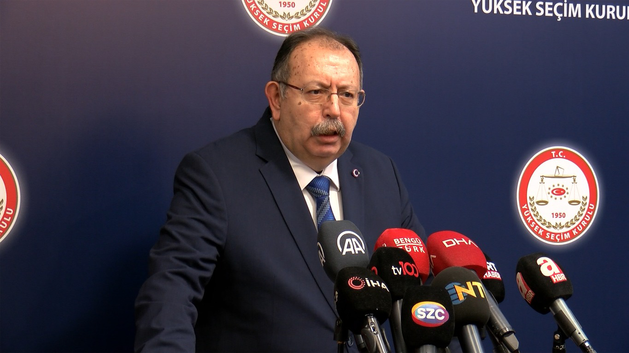 YSK Başkanı Yener: "Cumhurbaşkanı adaylarına ilişkin ilke ve esaslar belirlendi"