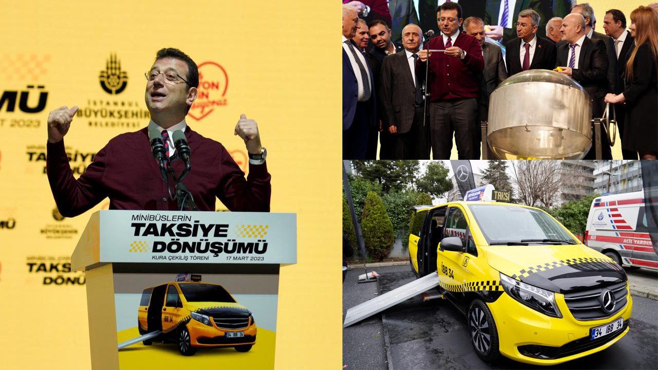 İstanbul’un yeni taksileri için kuralar çekildi...
