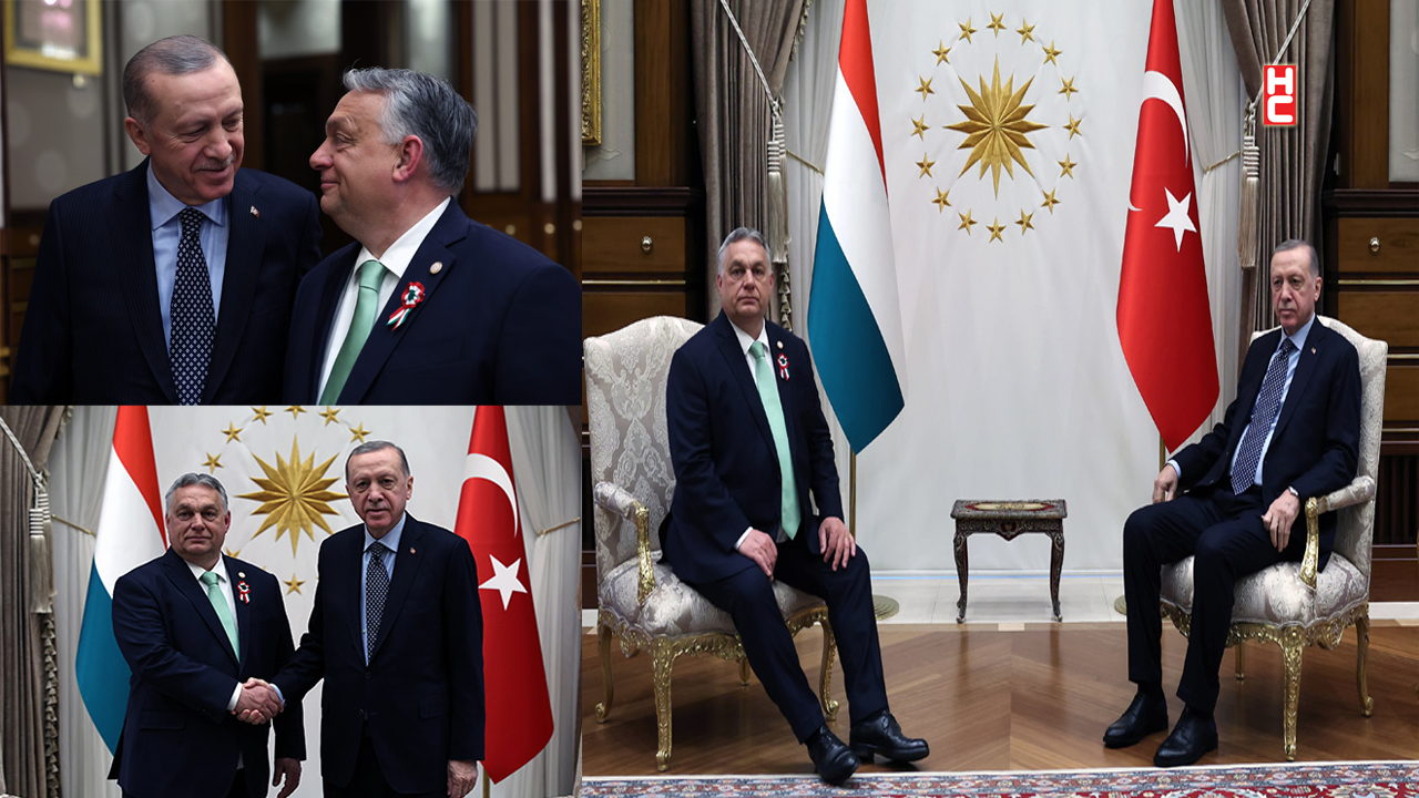 Cumhurbaşkanı Erdoğan, Macaristan Başbakanı Viktor Orban'ı kabul etti