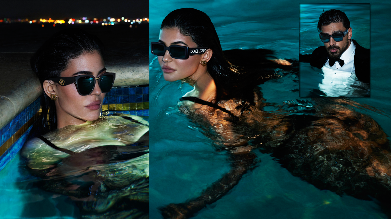 Dolce&Gabbana İlkbahar-Yaz 2023 güneş gözlüğü koleksiyonun yıldızı: 'Kylie Jenner'