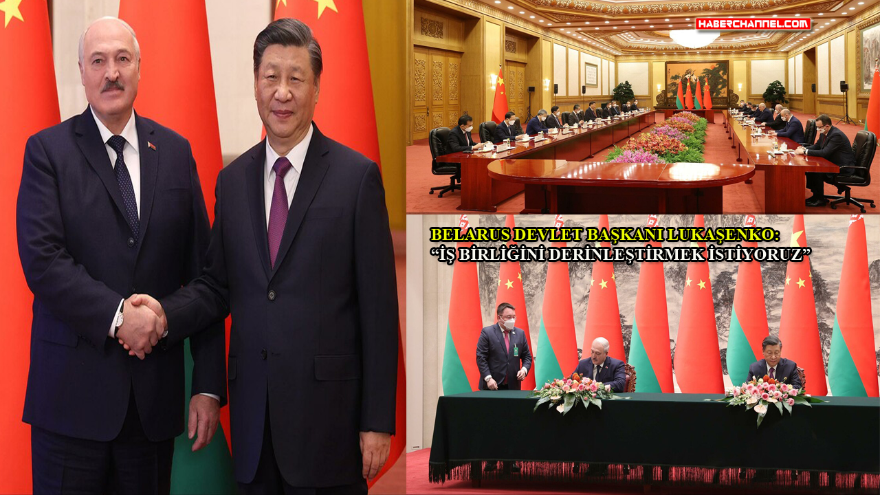 Belarus Devlet Başkanı Lukaşenko, Çinli mevkidaşı Şi Cinping ile görüştü