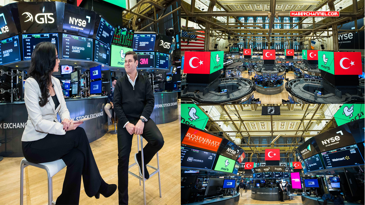 New York Borsası, Martı’yı Türk bayraklarıyla karşıladı...