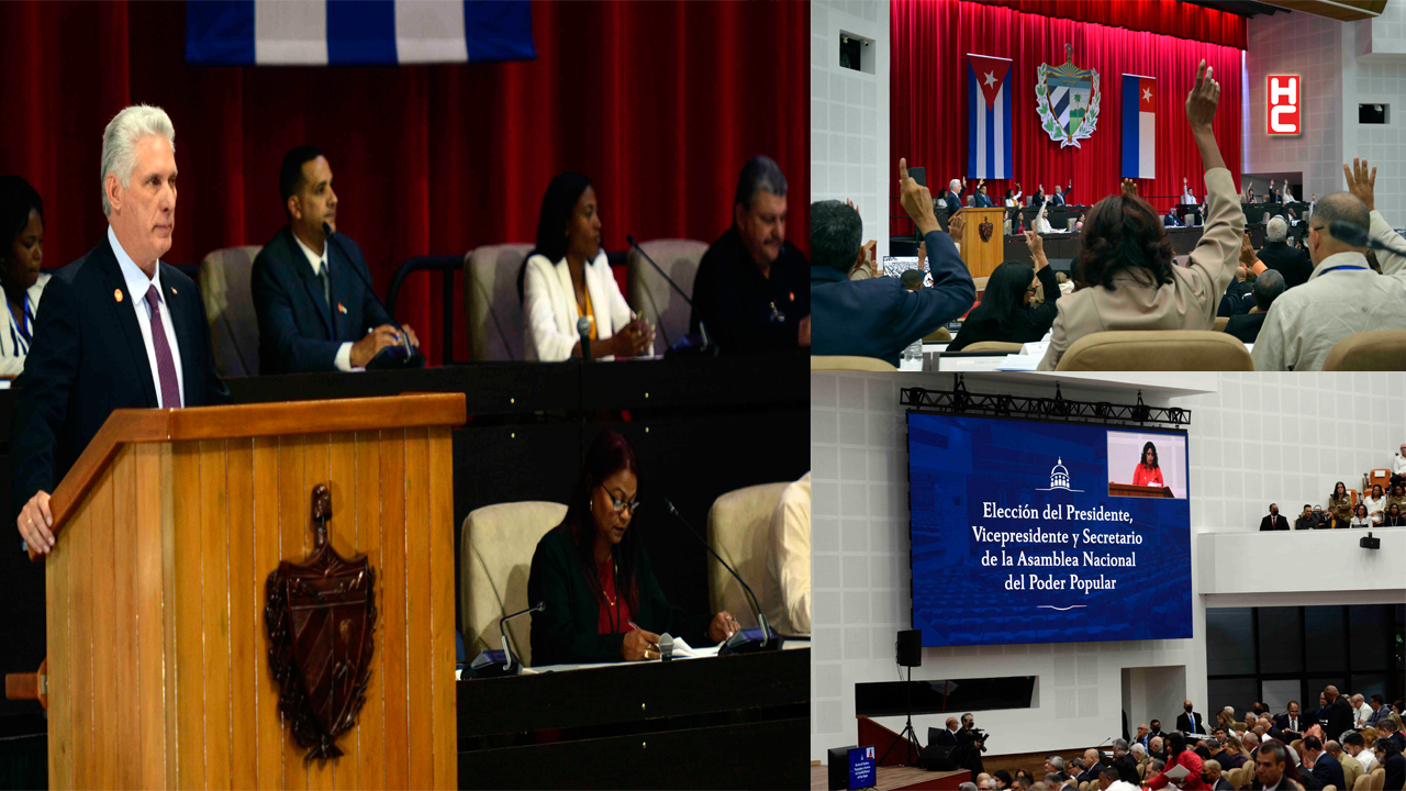 Küba Devlet Başkanı Diaz-Canel Bermudez, yeniden devlet başkanı seçildi