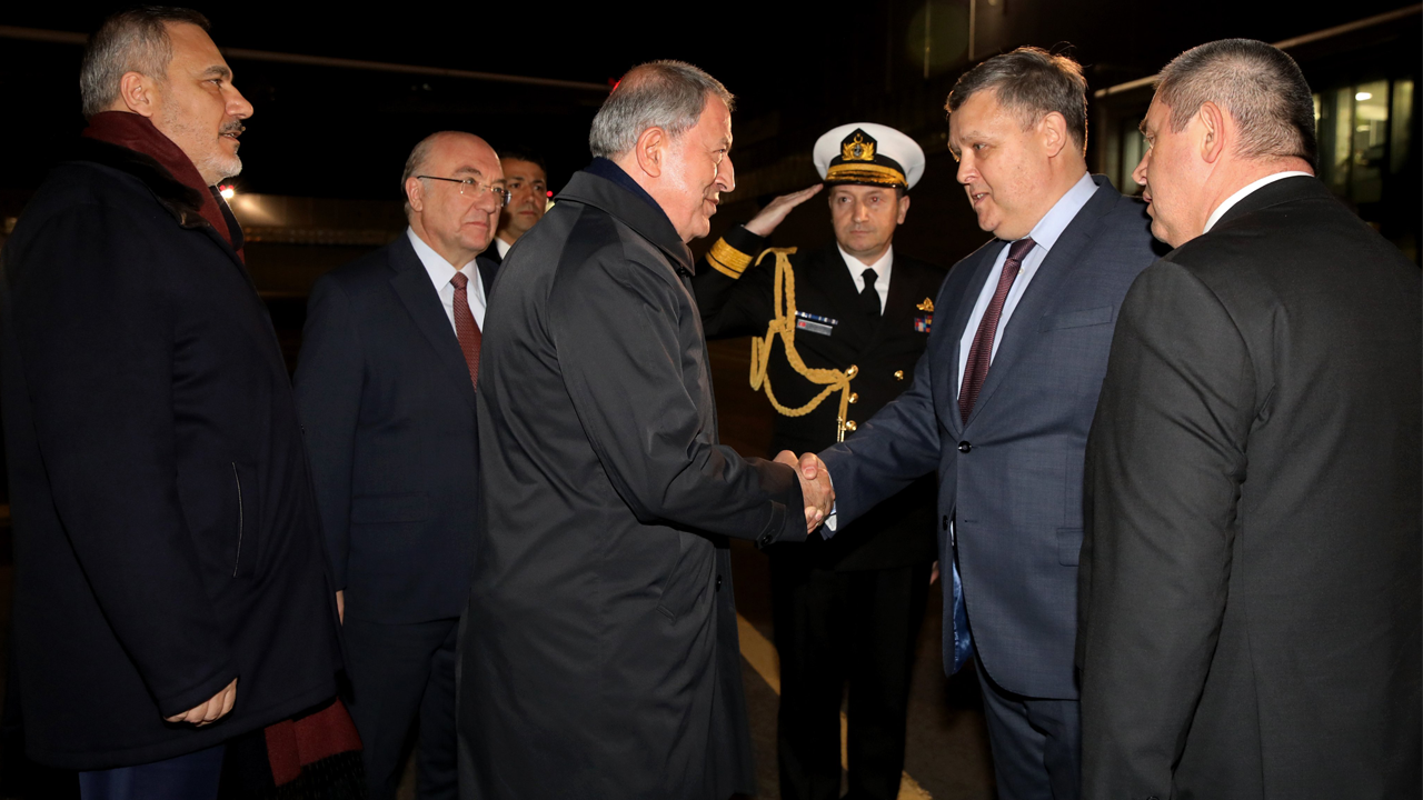 Bakan Hulusi Akar ve MİT Başkanı Hakan Fidan Moskova’da dörtlü toplantıya katıldı