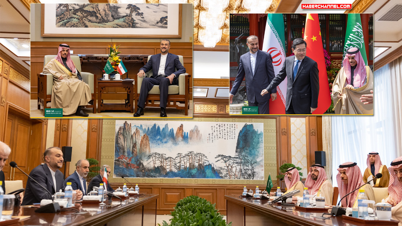 Suudi Arabistan Dışişleri Bakanı Farhan, İranlı mevkidaşı Abdullahiyan ile görüştü...