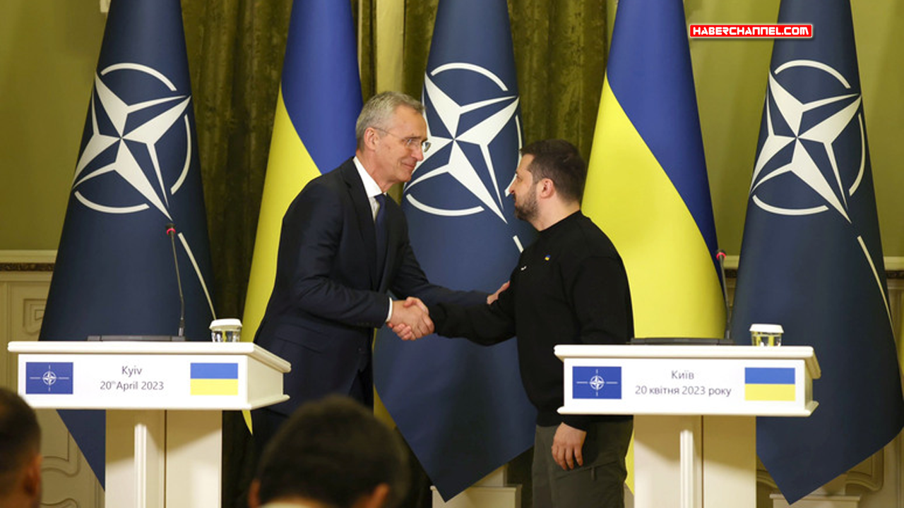 NATO Genel Sekrteri Stoltenberg Kiev’de Zelenski ile görüştü