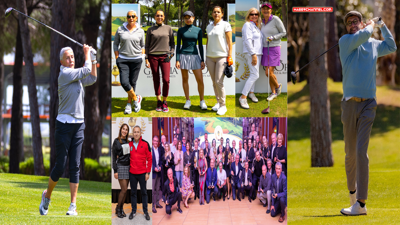 Gloria Özaltın Championship 2023, golf tutkunlarını Antalya'da buluşturdu