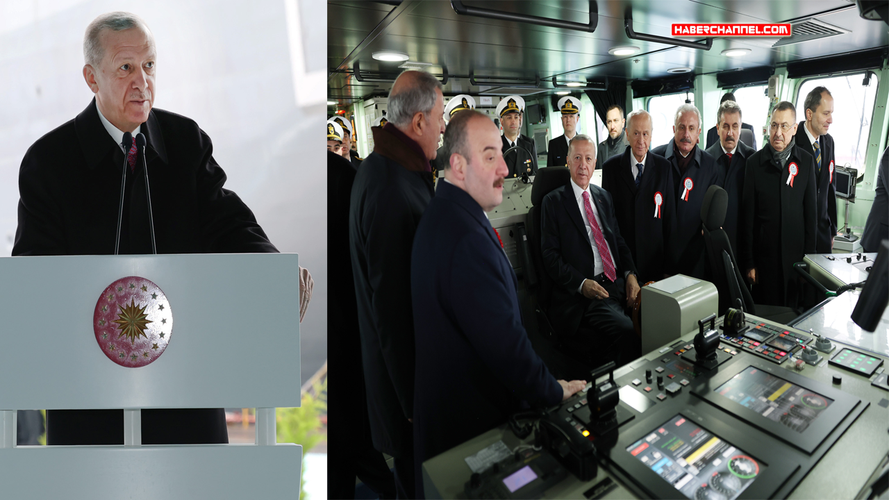 Cumhurbaşkanı Erdoğan: "TCG Anadolu dünyanın ilk SİHA gemisidir"