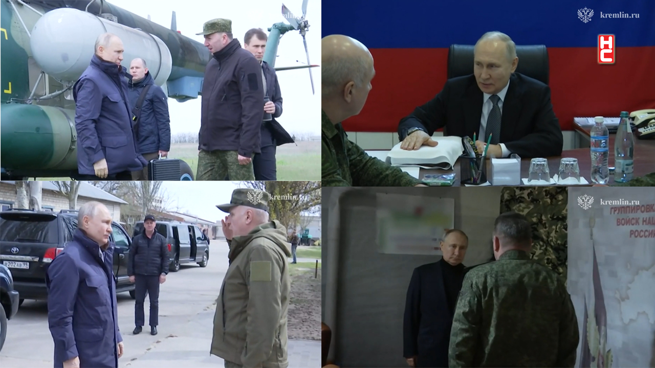Rusya Devlet Başkanı Putin, Herson ve Luhansk bölgelerine sürpriz ziyaret