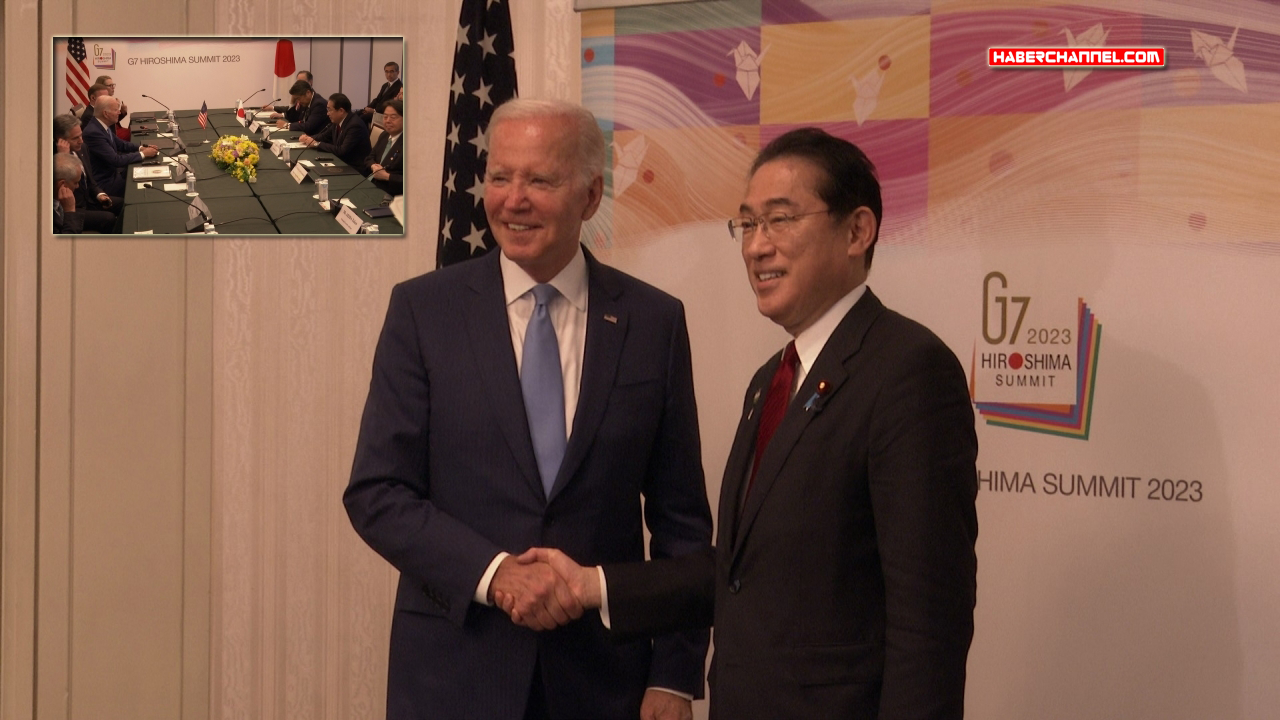 ABD Başkanı Joe Biden, Hiroşima’da Başbakan Fumio Kishida ile görüştü