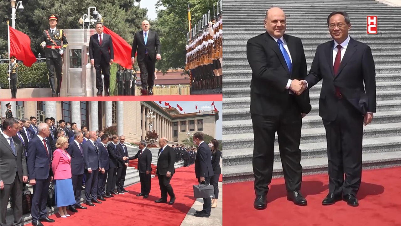 Rusya Başbakanı Mişustin, Şanghay'da Çinli mevkidaşı Qiang ile görüştü