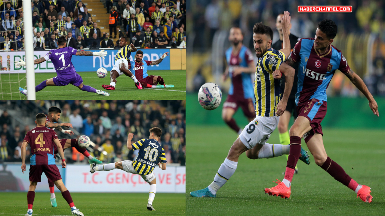 Fenerbahçe, sahasında Trabzonspor'u 3-1 mağlup etti