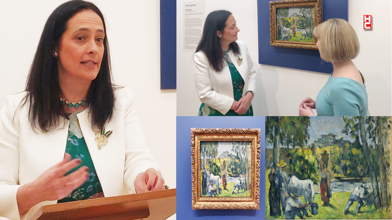 'Paul Cezanne’ın ünlü tablosu, 27 yıl sonra İrlanda’da sergileniyor...