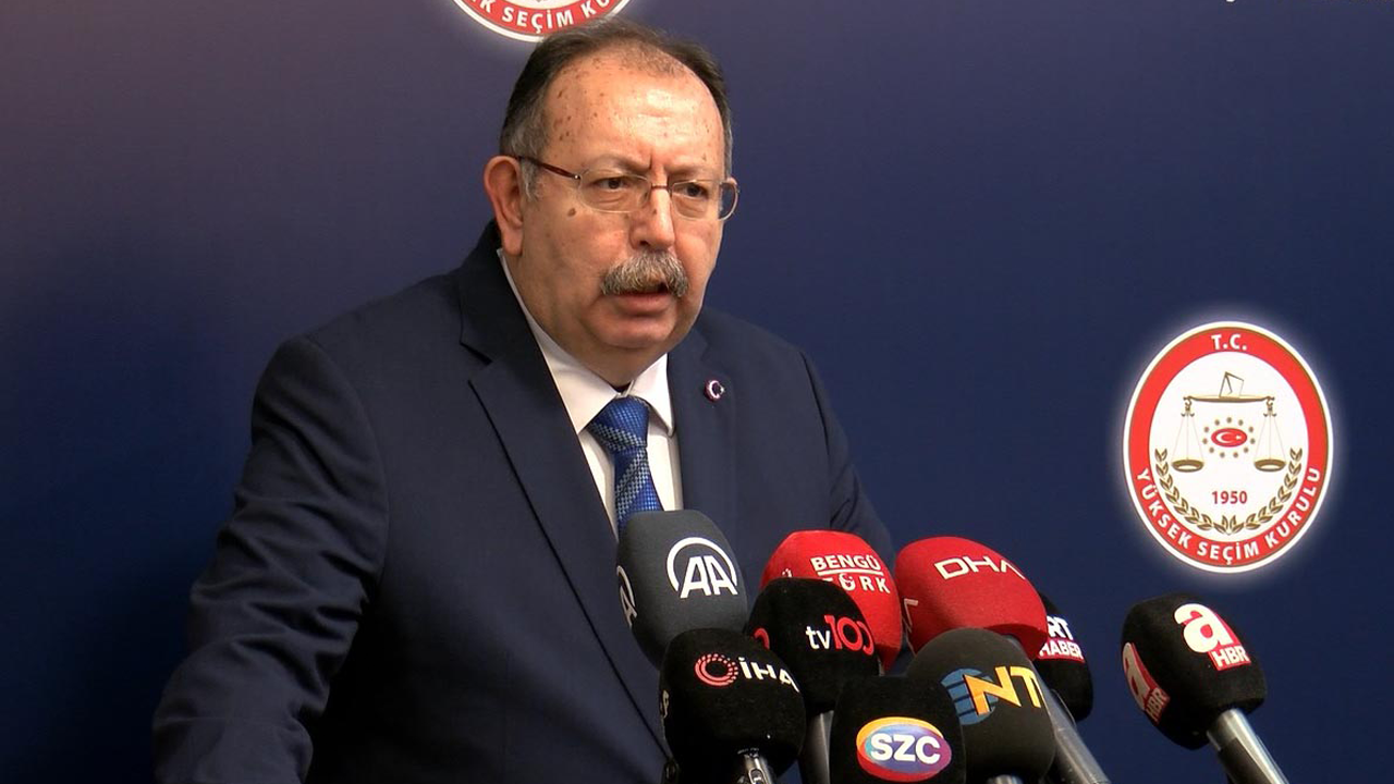YSK Başkanı Yener: "Herhangi bir adayın pusulada üzeri çizilmemeli"