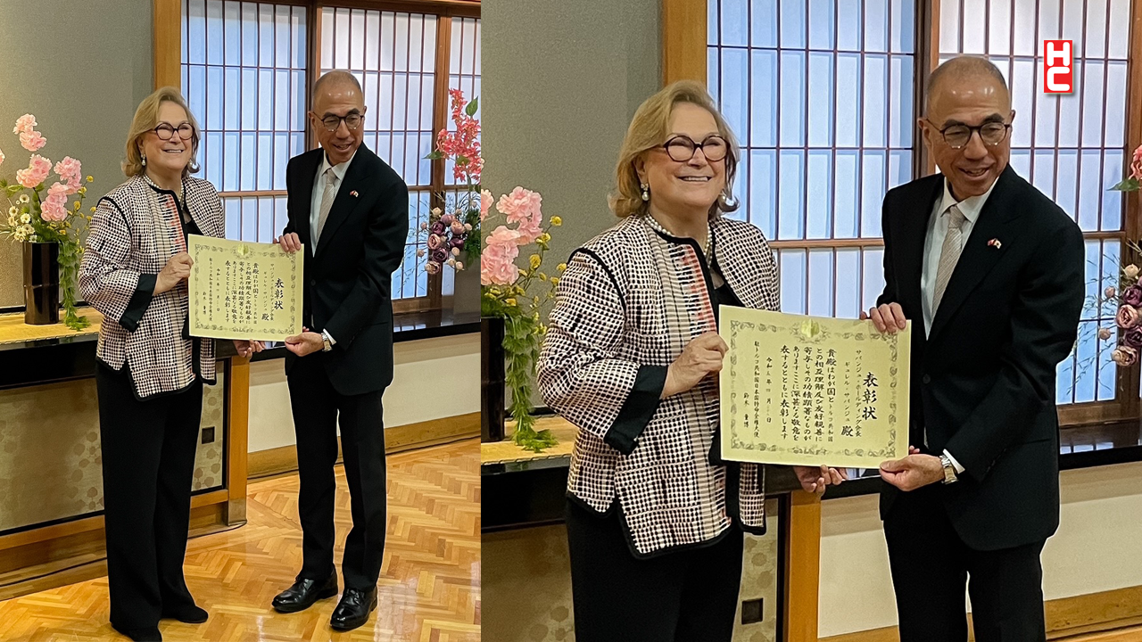 Güler Sabancı’ya Japonya Büyükelçisi Ödülü takdim edildi