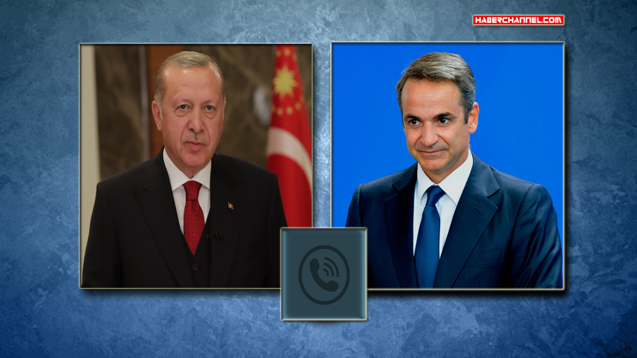Cumhurbaşkanı Erdoğan, Yunanistan Başbakanı Kiryakos Miçotakis ile görüştü...