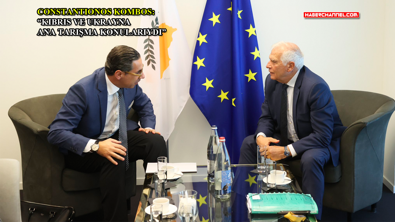 Josep Borrell, GKRY Dışişleri Bakanı Kombos ile görüştü