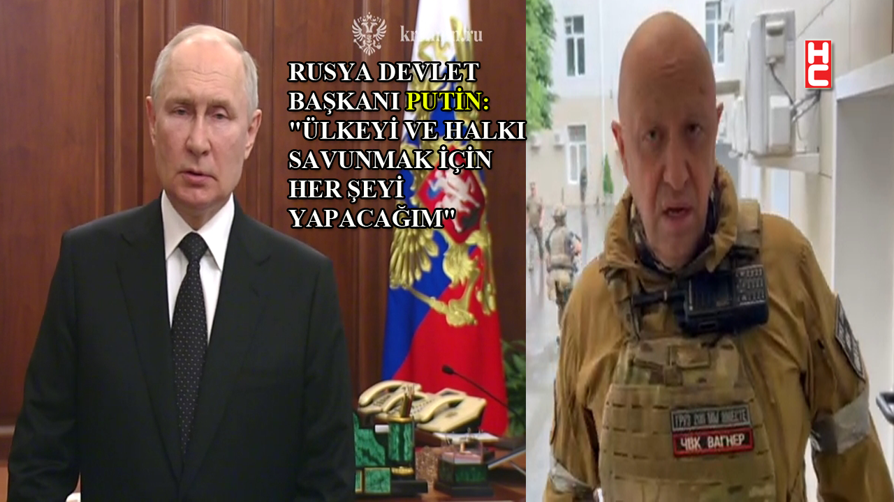 Putin, ordunun isyancıları etkisiz hale getirmesi için emir aldığını duyurdu!