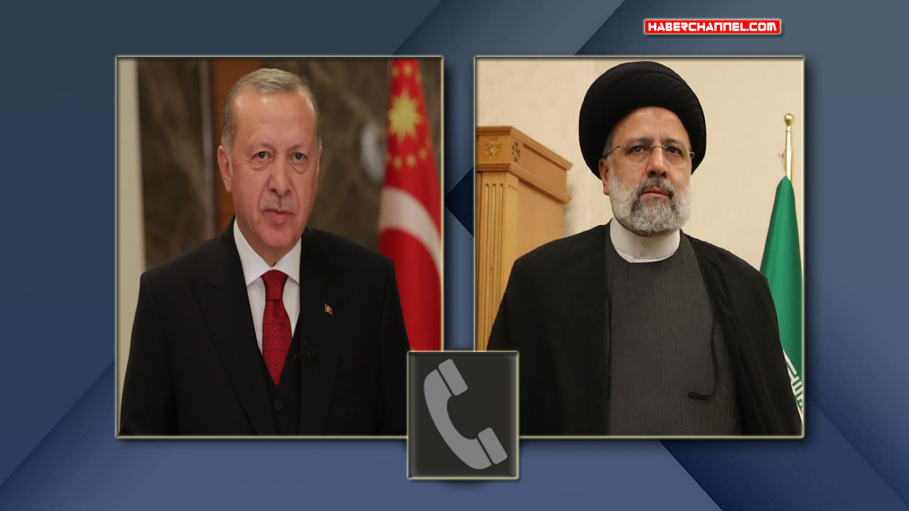 Cumhurbaşkanı Erdoğan, İran Cumhurbaşkanı Reisi ile telefonda görüştü...