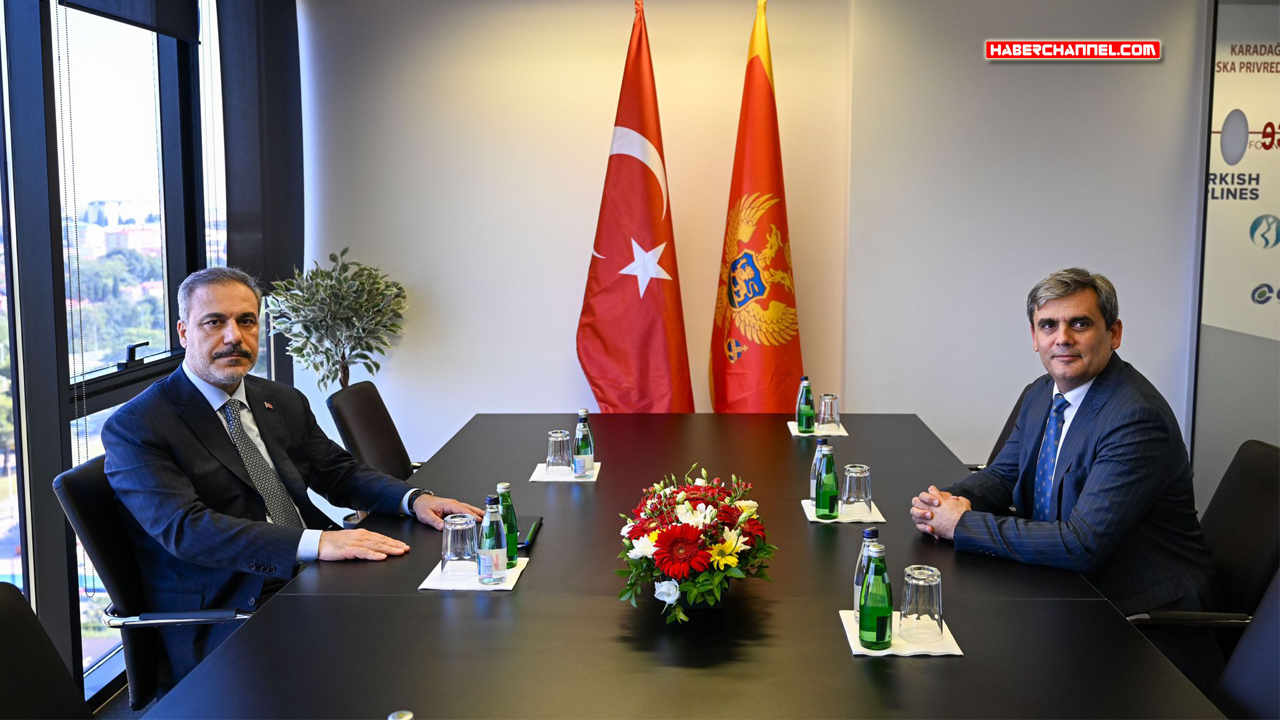 Bakan Hakan Fidan, Karadağ Başbakan Yardımcısı Ervin İbrahimoviç ile görüştü
