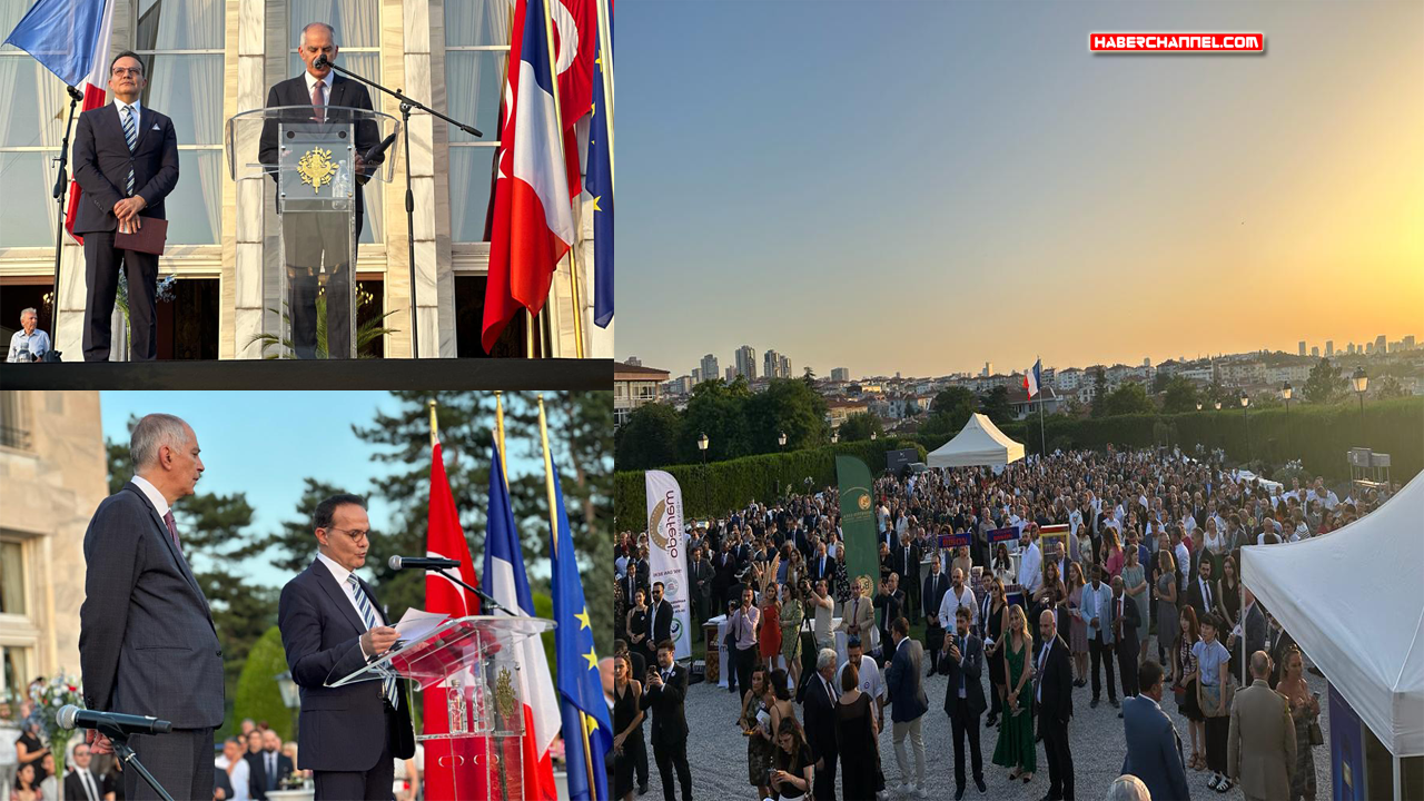 Fransa Ulusal Bayramı Ankara'da kutlandı...