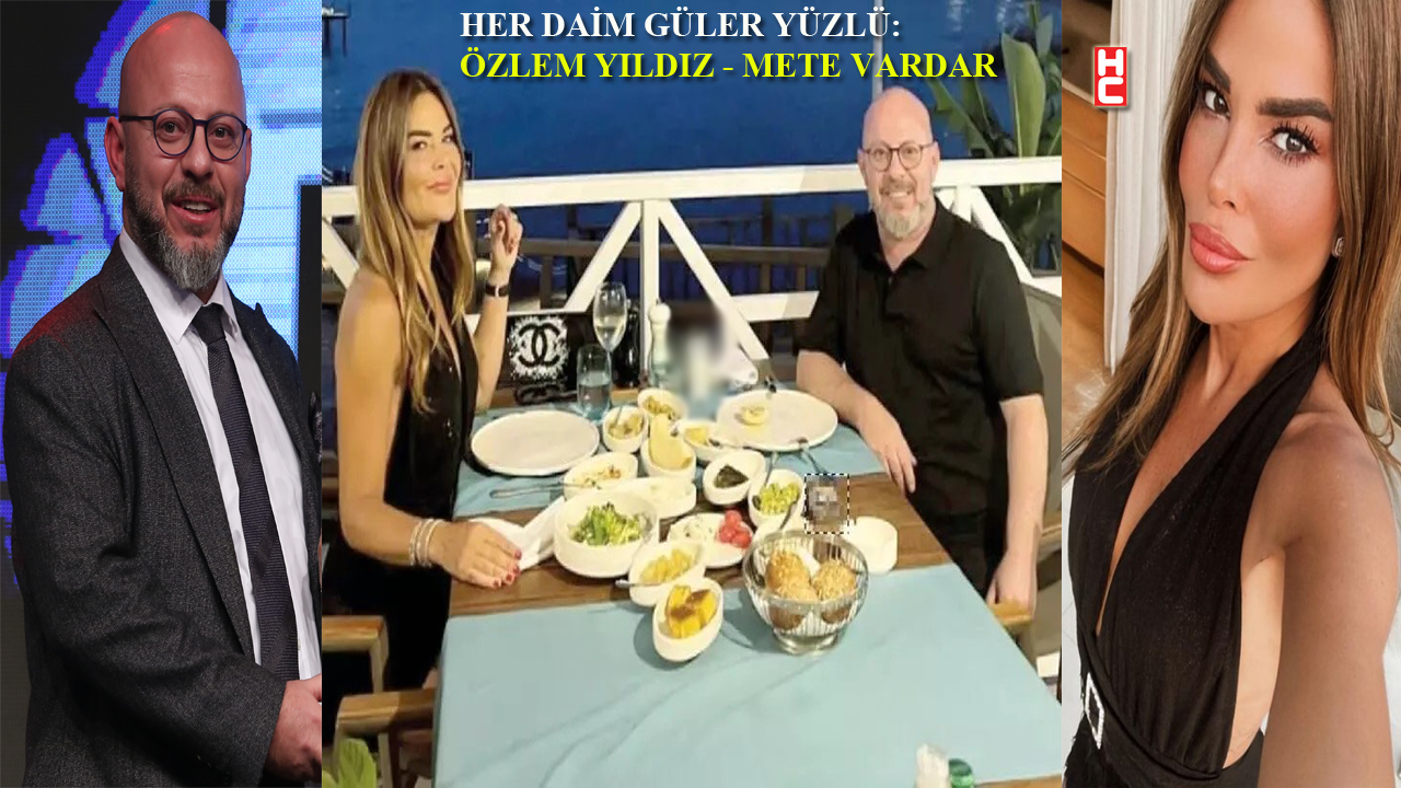 Özlem Yıldız ve Mete Vardar, Kıbrıs tatilinde 'aşklarını' ilan etti!..