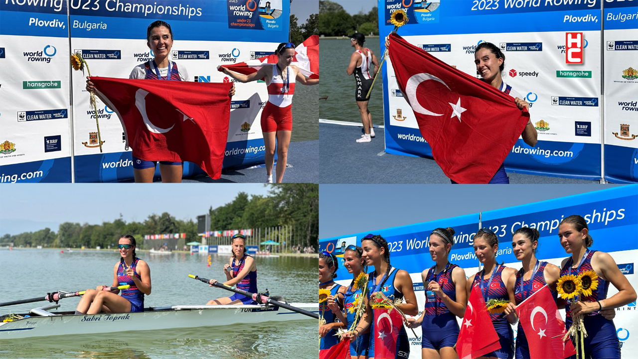 Dünya Kürek Şampiyonası'nda Türkiye kadınlarda 1 altın, 1 gümüş ve 1 bronz kazandı!