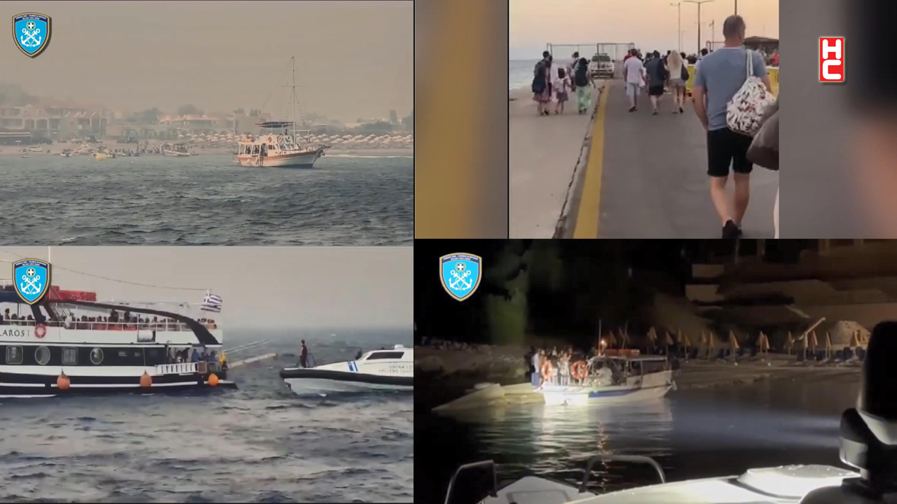 Yunanistan’ın 'Rodos ve Korfu' adasında tahliyeler sürüyor!
