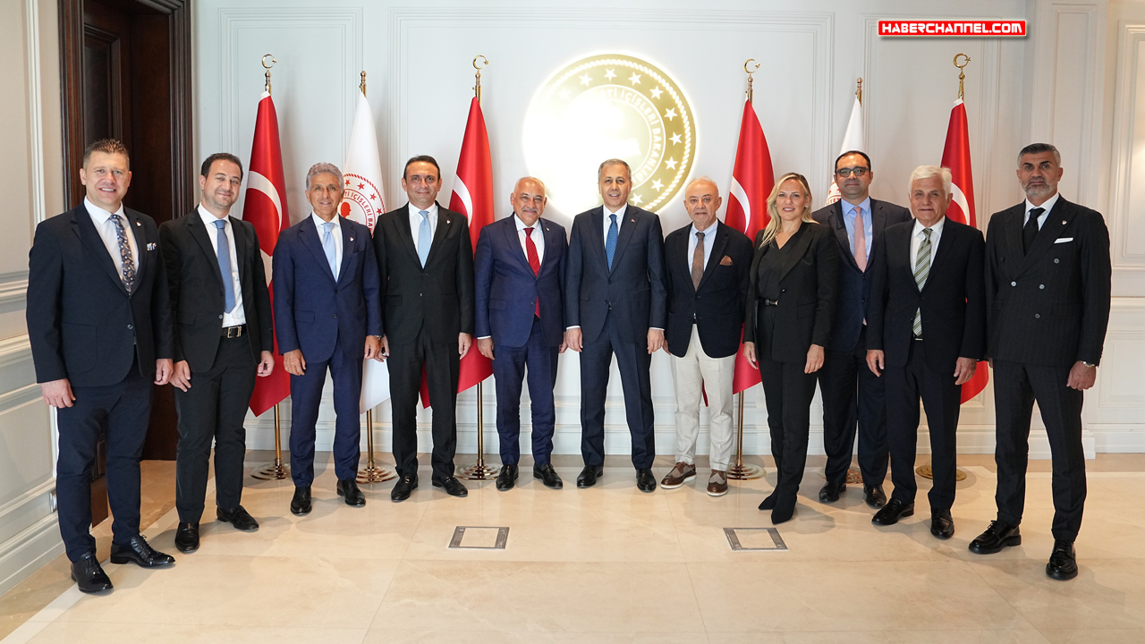TFF Başkanı Mehmet Büyükekşi'den İçişleri Bakanlığı'na ziyaret