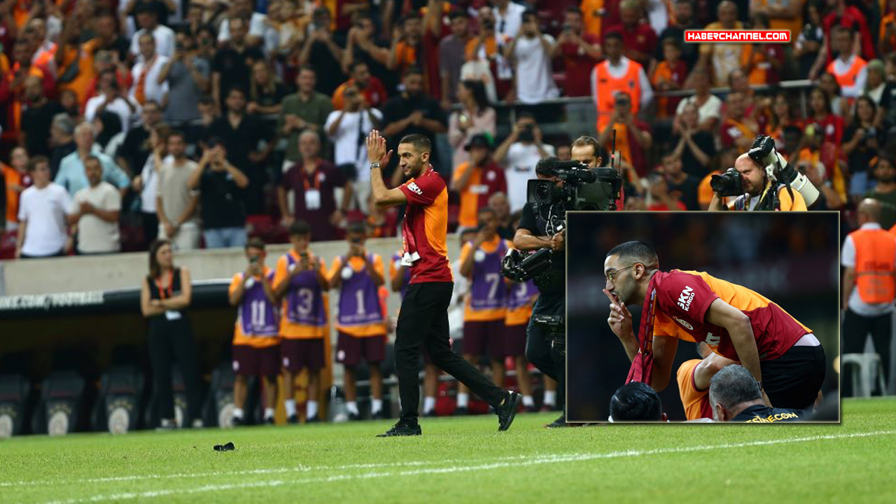 Ziyech, Galatasaray taraftarlarıyla buluştu...