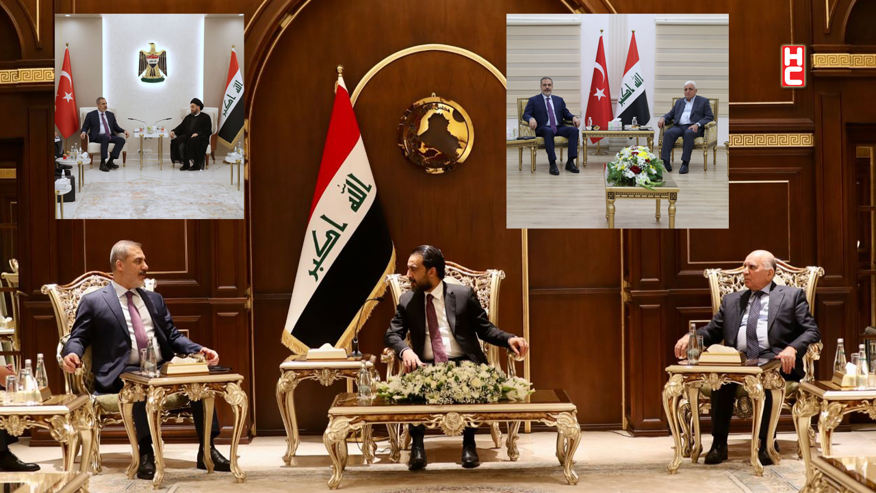 Dışişleri Bakanı Hakan Fidan’dan Irak’ta resmi temaslar