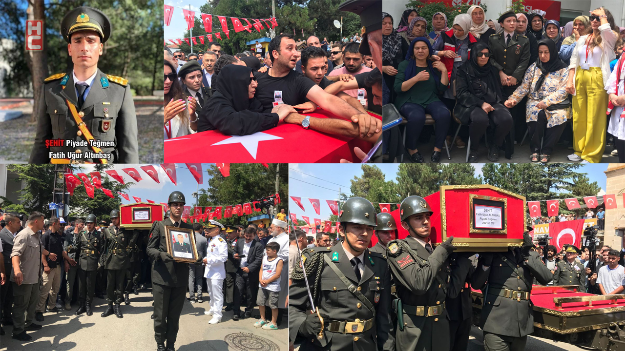 Şehit Teğmen, Ankara'da son yolculuğuna uğurlandı...