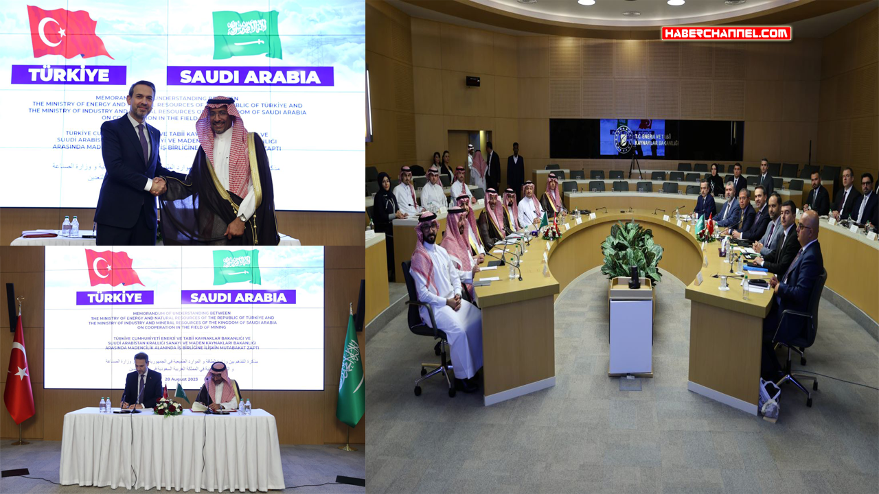 Bakan Bayraktar, Suudi Arabistan Sanayi ve Maden Kaynakları Bakanı Alkhorayef ile görüştü