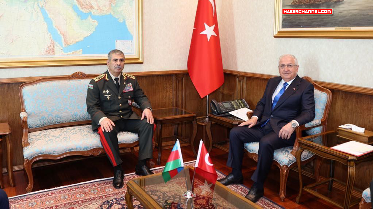 Savunma Bakanı Güler, Azerbaycanlı mevkidaşı Hasanov ile görüştü
