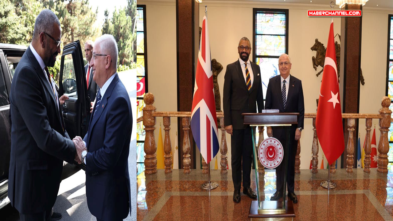 Savunma Bakanı Yaşar Güler, İngiltere Dışişleri Bakanı James Cleverly ile görüştü
