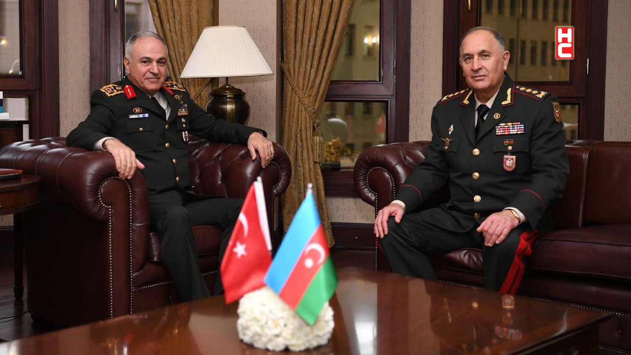 Genelkurmay Başkanı Gürak, Azerbaycanlı mevkidaşı Veliyev ile görüştü