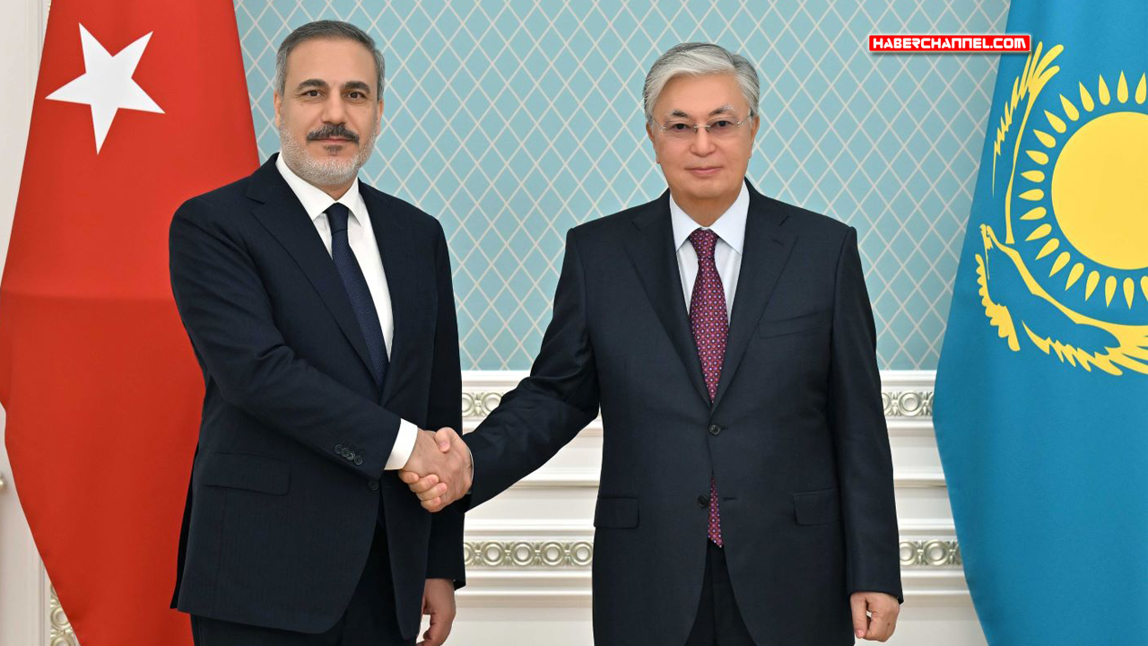 Dışişleri Bakanı Fidan, Kazakistan Cumhurbaşkanı Tokayev ile görüştü