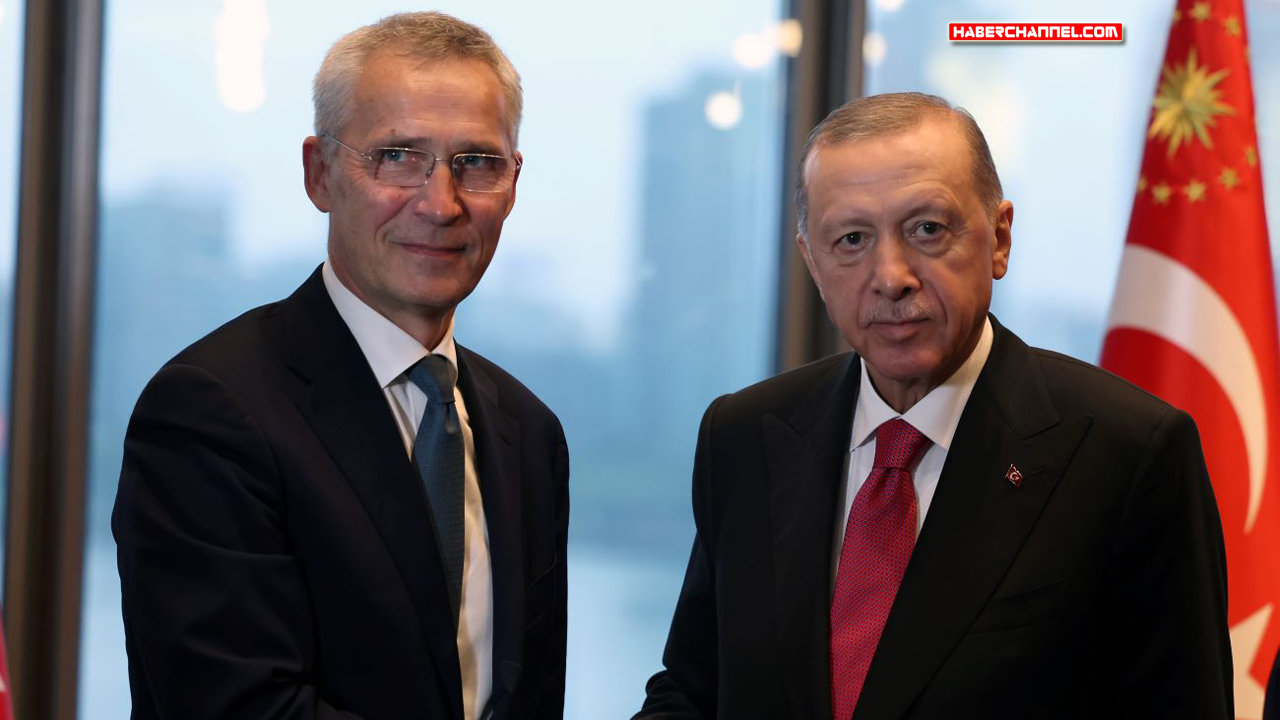 Cumhurbaşkanı Erdoğan, New York'ta NATO Genel Sekreteri Stoltenberg'i kabul etti