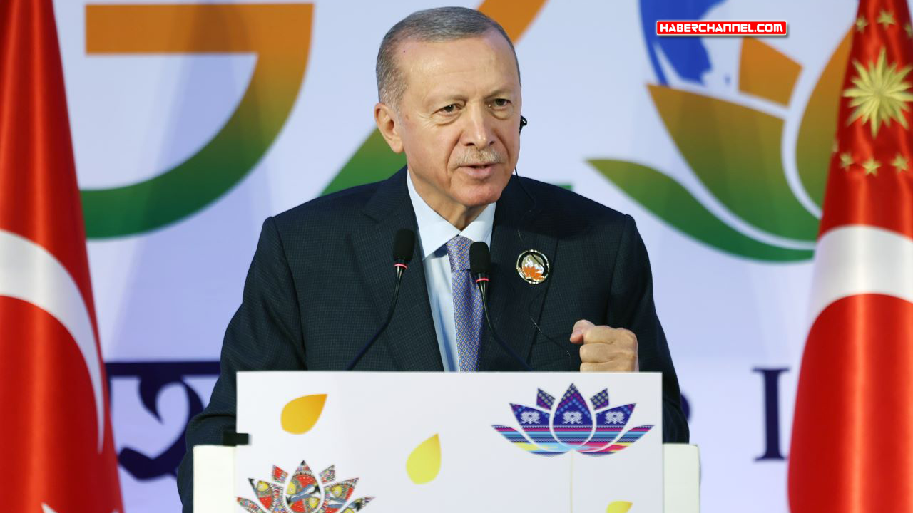 Erdoğan: "Sorunlarımızın sebebi kaynak kıtlığı değil, merhamet eksikliğidir"