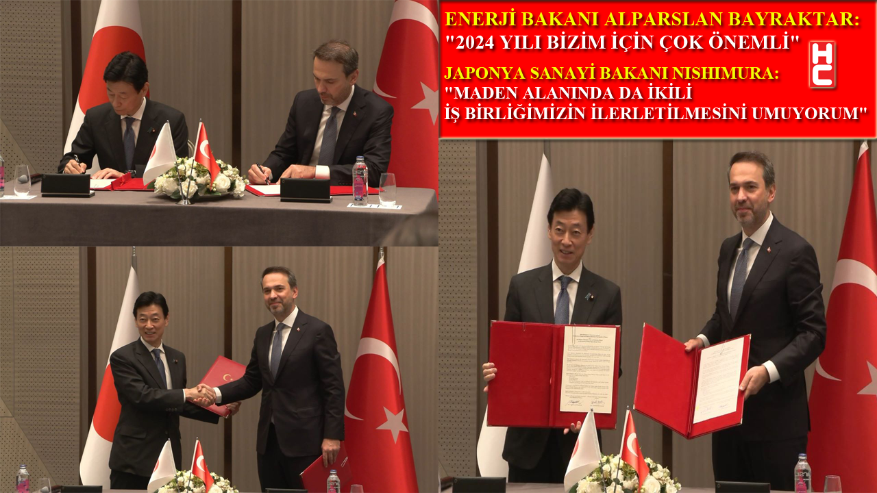 Türkiye ve Japonya arasında Enerji Forumu ortak bildirisi imzalandı...