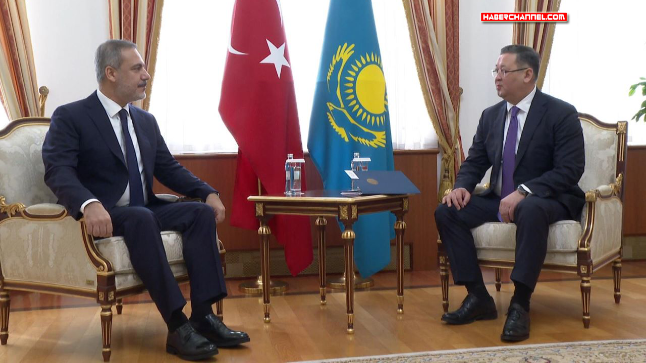 Dışişleri Bakanı Fidan, Kazakistan Dışişleri Bakanı Nurtleu ile görüştü