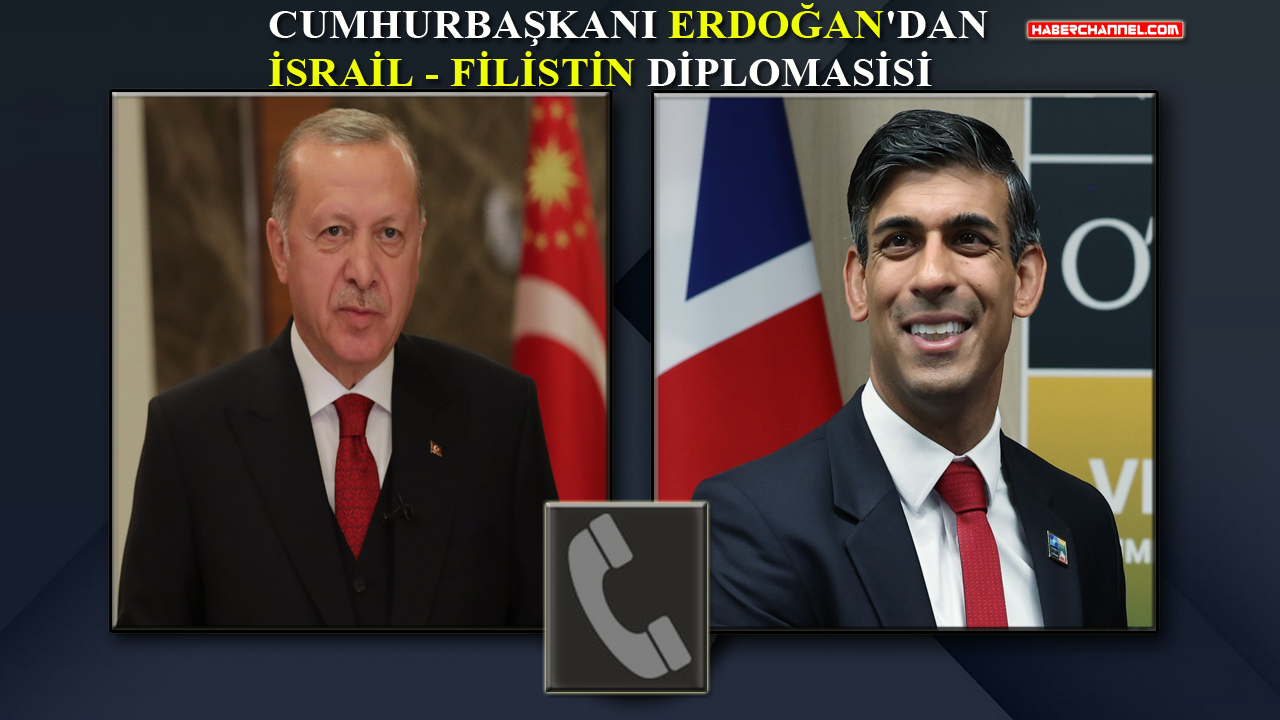 Cumhurbaşkanı Erdoğan, İngiltere Başbakanı Rishi Sunak ile telefonda görüştü...