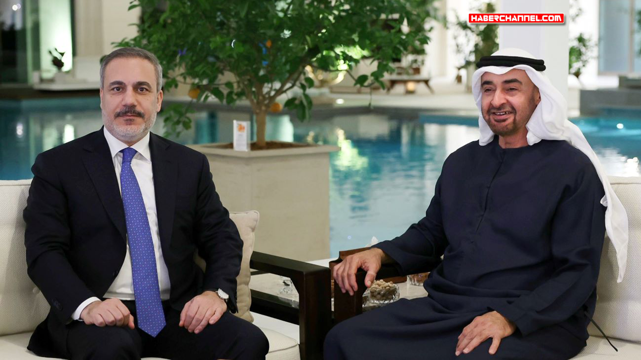 Dışişleri Bakanı Fidan, BAE Devlet Başkanı Al Nehyan ile görüştü