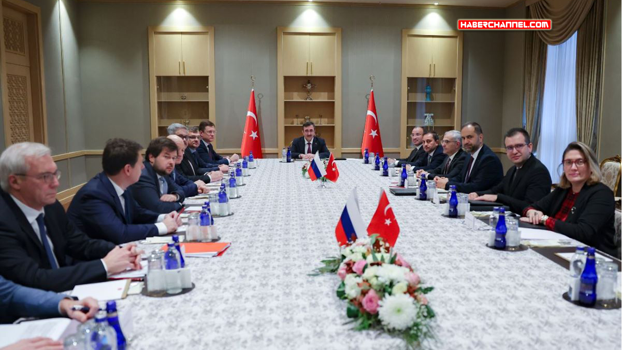 Cumhurbaşkanı Yardımcısı Yılmaz, Rusya Başbakan Yardımcısı Novak ile görüştü...
